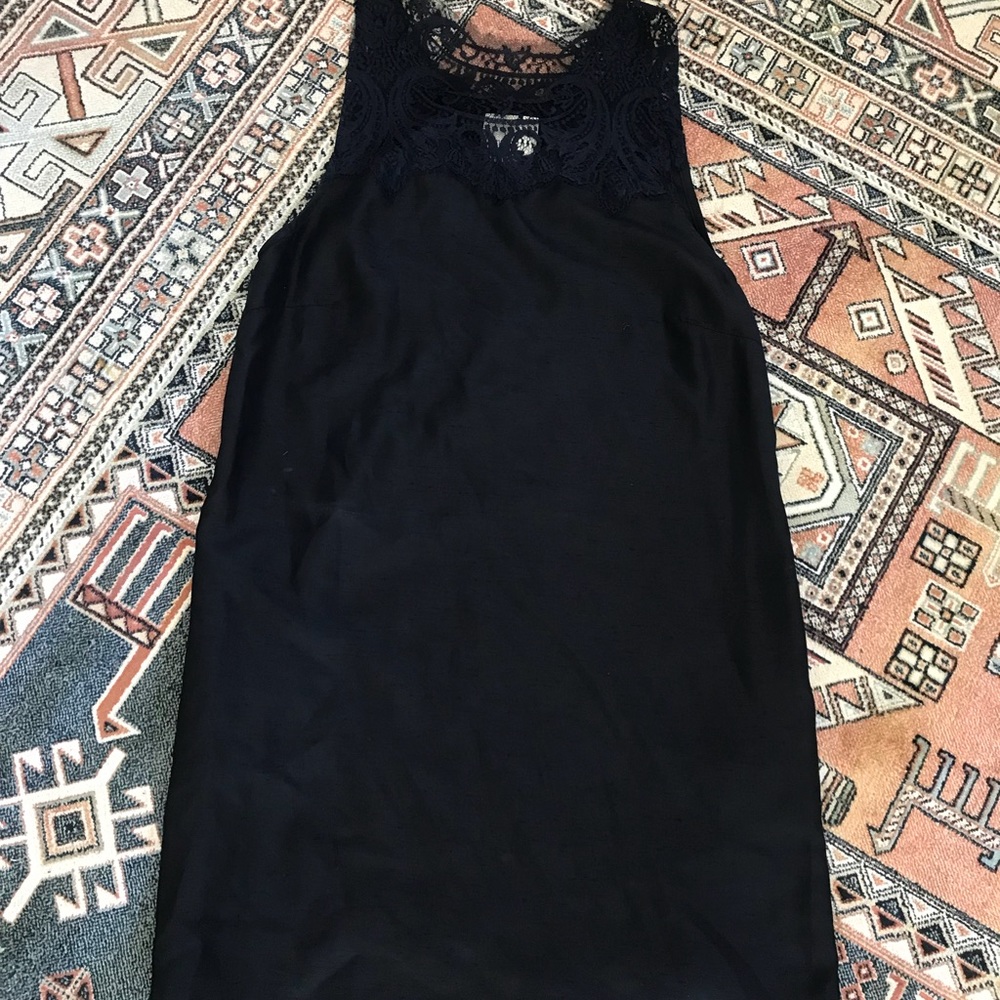 MASON NAVY BLUE SHORT DRESS